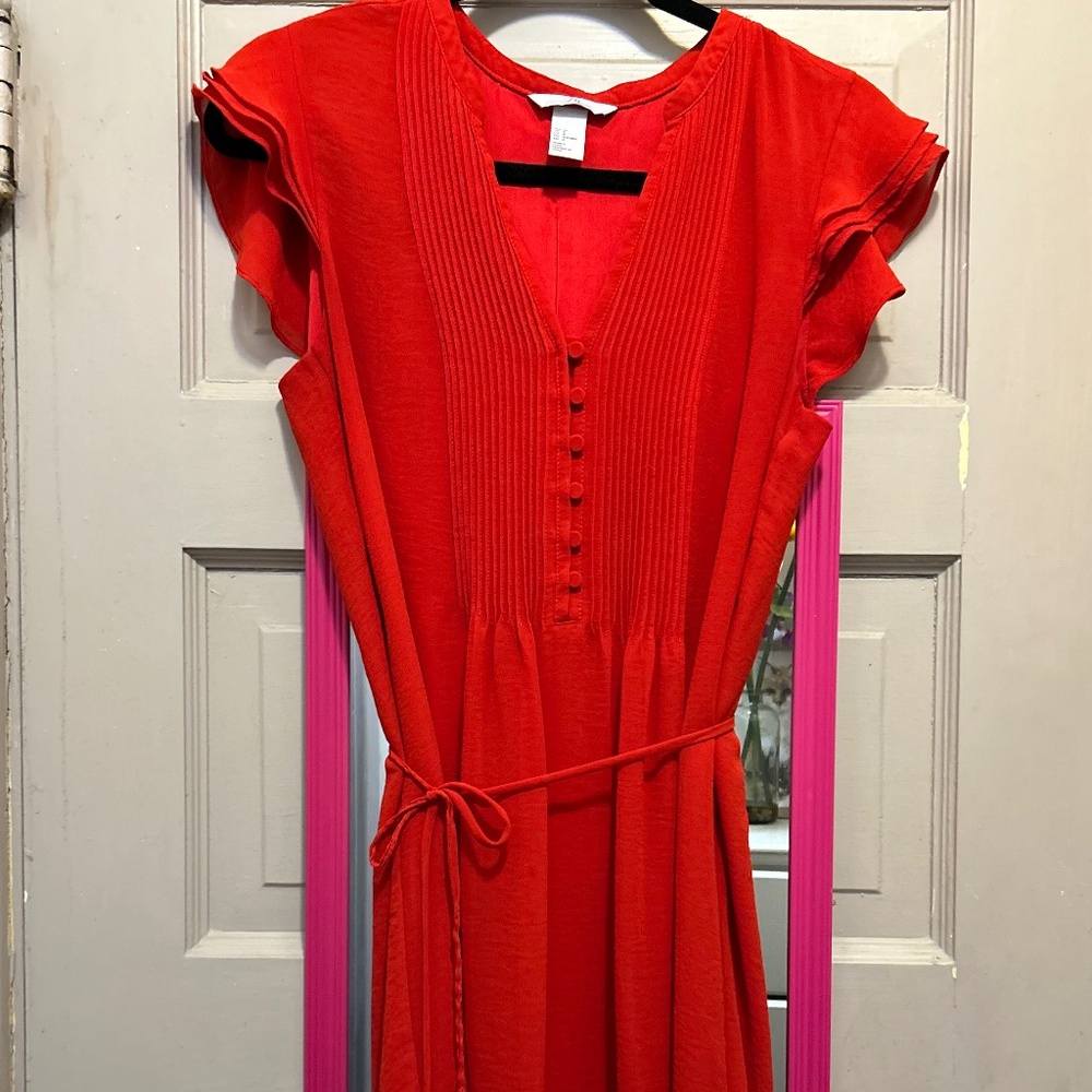 Red mini Dress